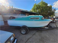 Boat and Trailer, Atwood w/mercury 650
