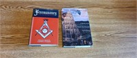 Two Freemasonry hardcover books- Freemasonry and