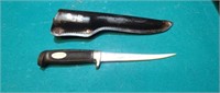 Rapala hand ground stainless fillet knife with