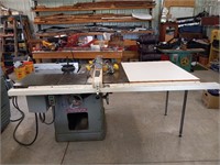 POWERMATIC TABLE SAW W/TABLE EXT