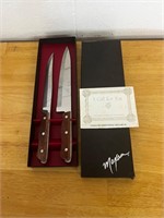 Maxam vintage 2 piece knife set