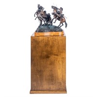 Art ‘Dismounted’ Bronze by Hugh Trabandt