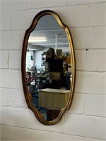 MCM gold tone mirror