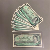 Lot 1967 Centennial Bank of Canada Notes