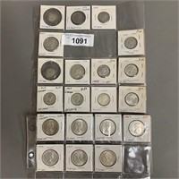 1942-66 RCM Silver Coinage Sheet