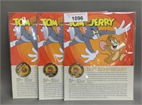 Limited 24Kt Gold Foil Tom & Jerry Sets