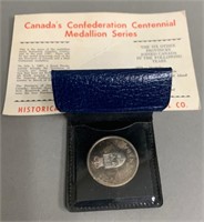 RCM 1867-1967 Silver Canadian Medallion