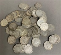 Large Lot of RCM Silver 10 Cent Piece