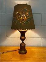 Vintage side table lamp