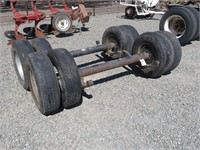 (2) 10K Trailer Axles with Wheels