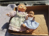 Vintage Bisque Doll & Other Doll