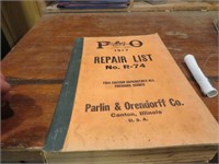 1917 P&O Light Draft Plows Manual