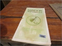 Vintage Samson Windmills Guide