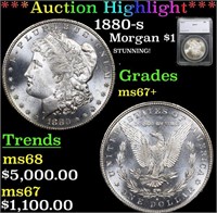 ***Auction Highlight*** 1880-s Morgan Dollar $1 Gr