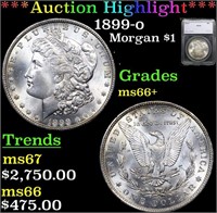 ***Auction Highlight*** 1899-o Morgan Dollar $1 Gr