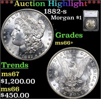 ***Auction Highlight*** 1882-s Morgan Dollar $1 Gr