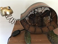 Metal Turtle Fan - 10x16