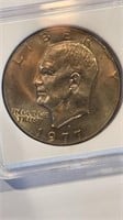 1977-D US Eisenhower $1 coin.