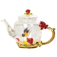 YBK Tech Small Glass Teapot