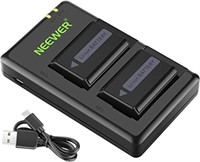 Neewer NP- FW50 Camera Battery Charger Set