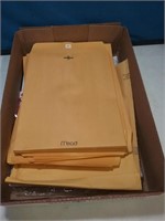 Flat of new manila envelopes and mailers