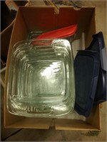 Box of very nice bacon casseroles some with