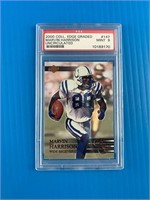 Marvin Harrison Graded Mint 9 Uncirculated Card