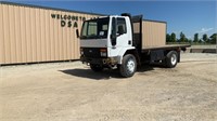 1987 Ford Cargo 7000 Flatbed Truck,