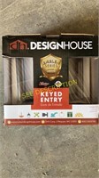 Design House Keyed Entry - Brushed Bronze