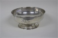 GORHAM STERLING SILVER FOOTED BOWL