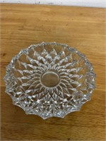 Vintage Rossini Crystal crystal glass ashtray