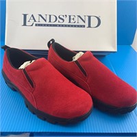 Land's End Shoes Red Women Size 8M