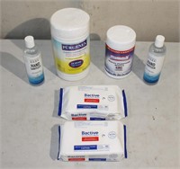 Disinfectant Wipes & Hand Sanitizer