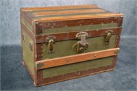 Miniature Steamer Trunk Child's Toy