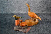 Carved Bird Figures