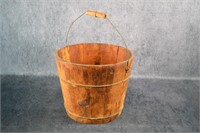 Antique Wood Bucket