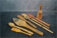 Antique & Vintage Wooden Wares