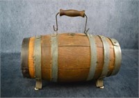 Antique Barrel w/ Feet & Handle