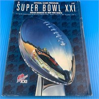 Super Bowl XXI Game Program