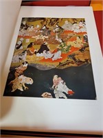 J - RARE BOOK OF HISTORIC FINE JAPANESE ART (A176)