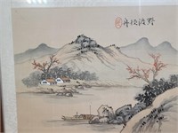 J - FRAMED ASIAN SCENE ARTWORK (A170)