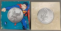 (2) $20 99.99pure Fine Silver Ltd Edition Coins