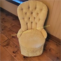 Slipper Chair - Reupholstered