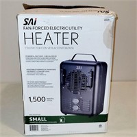 SAI Fan Forced Electric Utility Heater - 1500 W
