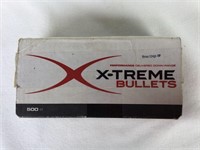 RELOADING BULLETS  X-TREME 9MM 124 GR. 500 COUNT