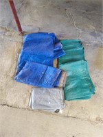 Lot of 3 tarps different sizes
