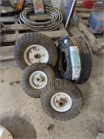 Lot of 4 tires