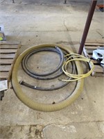 Lot of hoses pump and gas