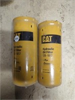 Pair New old stock CAT hydraulic oil filters
