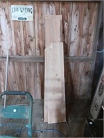 7 pcs lumber 60in tall to 80in tall 12to13.5in